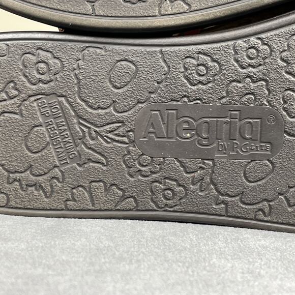 Alegria Lucia Red LUC-7764 Sandal Women Size 38 8-8.5 Benefits Charity - Picture 10 of 16